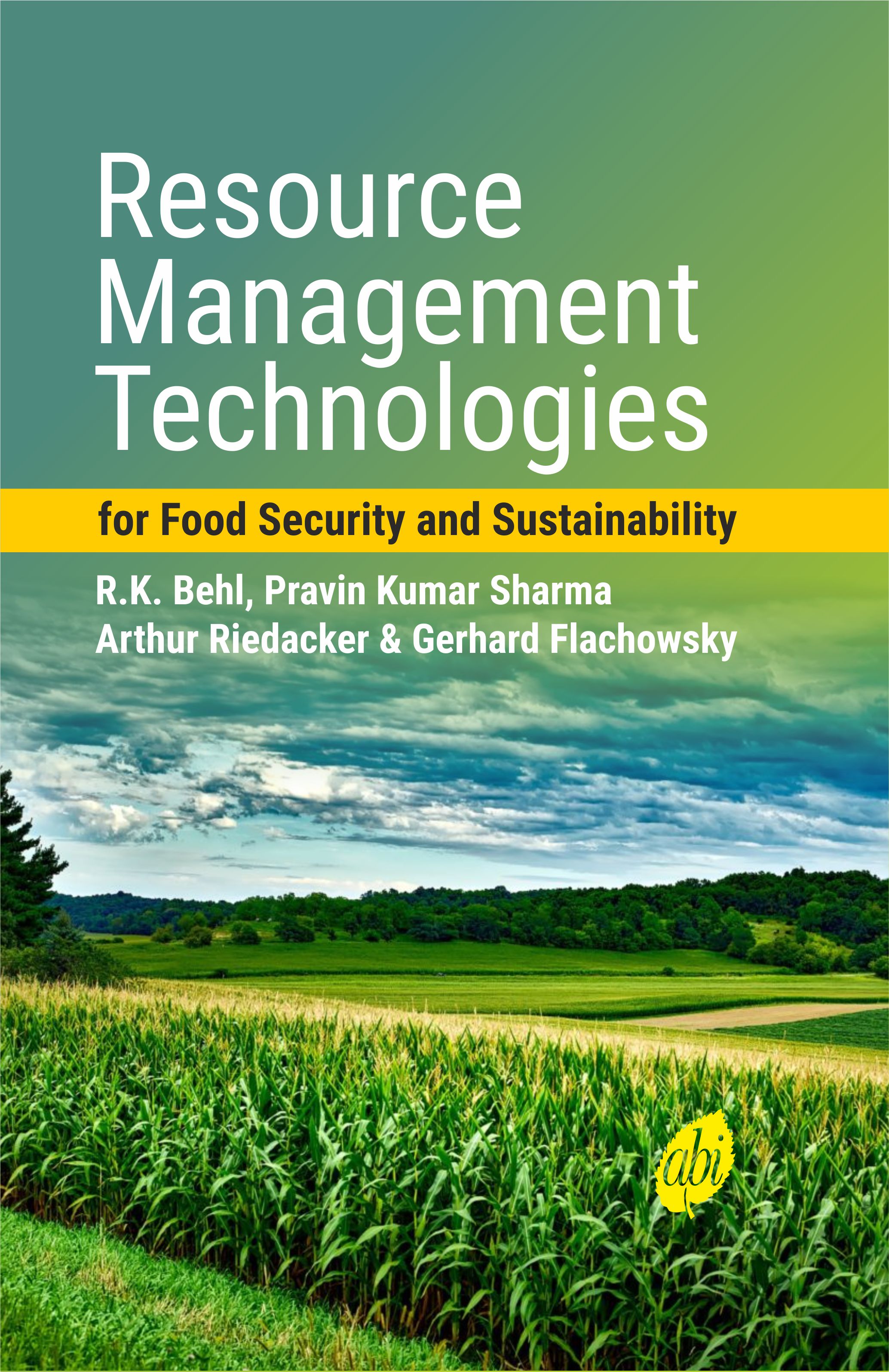 Resource Management Technologies For Food Security And Sustainability